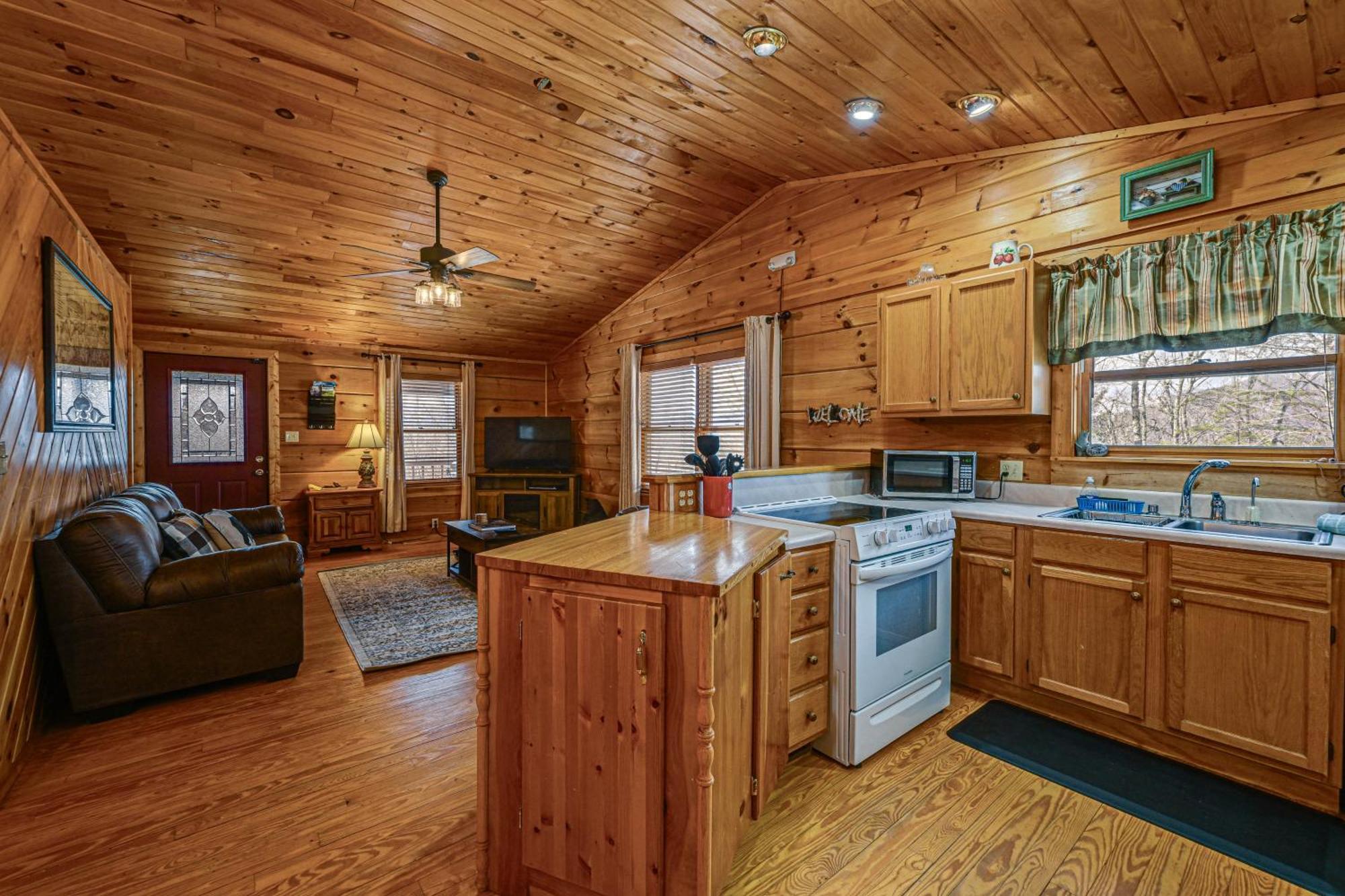 Bryson City Cabin With Hot Tub, Views And Pool Table! エクステリア 写真